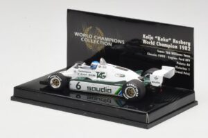 Williams FW08 #6 K. Rosberg F1 World Champion 1982 Minichamps 1:43 436820106 Metall — bild 2 av 4