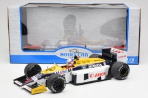 Williams FW11 Honda #5 N. Mansell F1 1986 MCG 1:18 MCG18627F Metall — bild 6 av 6