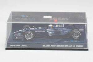 Williams FW27C N. Rosberg F1 Test 2005 Minichamps 1:43 400050110 Metall — bild 4 av 5
