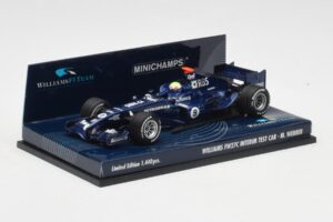 Williams FW27C BMW #7 M. Webber Test Car F1 2005 Minichamps 1:43 400050109 Metall — bild 2 av 5