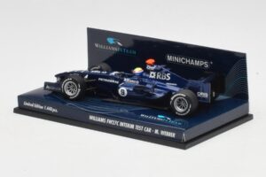 Williams FW27C BMW #7 M. Webber Test Car F1 2005 Minichamps 1:43 400050109 Metall — bild 3 av 5