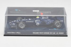 Williams FW27C BMW #7 M. Webber Test Car F1 2005 Minichamps 1:43 400050109 Metall — bild 5 av 5