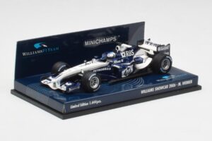 Williams FW28 M. Webber Showcar F1 2006 Minichamps 1:43 400060079 Metall — bild 2 av 5