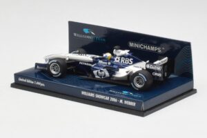 Williams FW28 M. Webber Showcar F1 2006 Minichamps 1:43 400060079 Metall — bild 3 av 5