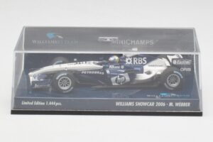 Williams FW28 M. Webber Showcar F1 2006 Minichamps 1:43 400060079 Metall — bild 5 av 5