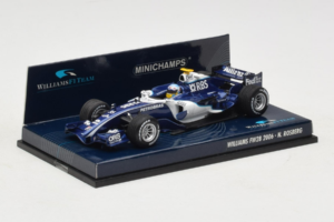 Williams FW28 Cosworth #10 N. Rosberg Williams F1 Team 2006 Minichamps 1:43 400060010 Metall — bild 2 av 5
