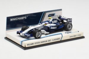 Williams FW29 N. Rosberg F1 Showcar 2007 Minichamps 1:43 400070086 Metall — bild 3 av 5