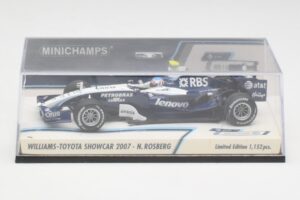 Williams FW29 N. Rosberg F1 Showcar 2007 Minichamps 1:43 400070086 Metall — bild 4 av 5