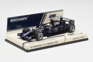 Williams FW30 N. Rosberg Barcelona Test 2008 Minichamps 1:43 400080207 Metall — bild 3 av 6