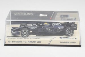Williams FW30 N. Rosberg Barcelona Test 2008 Minichamps 1:43 400080207 Metall — bild 4 av 6