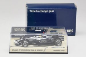 Williams FW30 N. Rosberg F1 Showcar 2008 Minichamps 1:43 403080077 Metall — bild 2 av 4