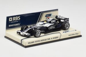 Williams FW30 N. Rosberg F1 Showcar 2008 Minichamps 1:43 403080077 Metall — bild 3 av 4