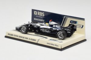 Williams FW30 N. Rosberg F1 Showcar 2008 Minichamps 1:43 403080077 Metall — bild 4 av 4