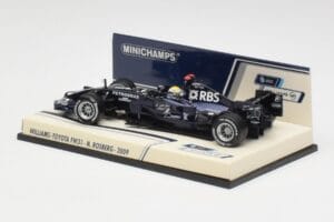 Williams FW31 Toyota #16 N. Rosberg F1 2009 Minichamps 1:43 400080207-M1 Metall — bild 2 av 4