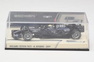 Williams FW31 Toyota #16 N. Rosberg F1 2009 Minichamps 1:43 400080207-M1 Metall — bild 4 av 4