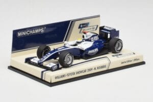 Williams FW31 N. Rosberg F1 Showcar 2009 Minichamps 1:43 400090086 Metall — bild 2 av 4
