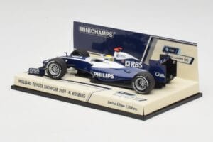 Williams FW31 N. Rosberg F1 Showcar 2009 Minichamps 1:43 400090086 Metall — bild 3 av 4
