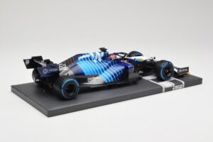 Williams FW43B Mercedes #63 G. Russell Belgian GP 2021 Minichamps 1:18 117211363 Resin — bild 3 av 7