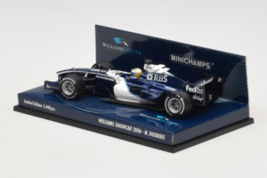 Williams FW28 Cosworth #10 N. Rosberg Williams F1 Team Showcar 2006 Minichamps 1:43 400060080 Metall — bild 3 av 5