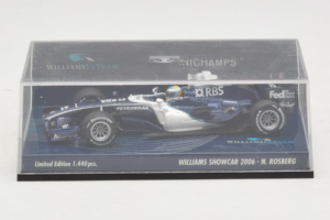 Williams FW28 Cosworth #10 N. Rosberg Williams F1 Team Showcar 2006 Minichamps 1:43 400060080 Metall — bild 4 av 5