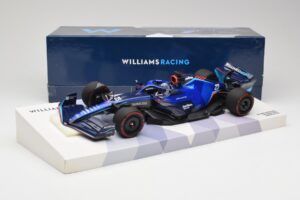Williams FW44 Mercedes #23 A. Albon Bahrain GP 2022 Case Edition Minichamps 1:18 147220123 Resin — bild 7 av 7