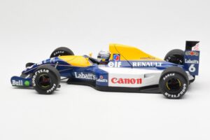 Williams Renault FW14 #6 R. Patrese F1 1991 Minichamps 1:18 100910006 Metall — bild 4 av 8