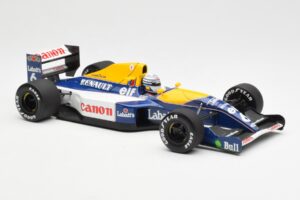 Williams Renault FW14 #6 R. Patrese F1 1991 Minichamps 1:18 100910006 Metall — bild 6 av 8