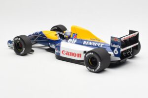 Williams Renault FW14 #6 R. Patrese F1 1991 Minichamps 1:18 100910006 Metall — bild 7 av 8