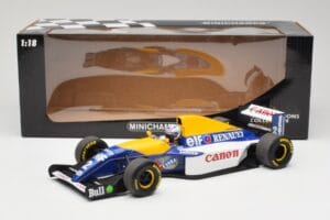 Williams FW15C Renault #2 A. Prost F1 World Champion 1993 Minichamps 1:18 180930002 Resin — bild 7 av 7
