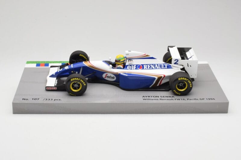 Williams Renault FW16 #2 A. Senna Pacific GP 1994 Minichamps 1:18 543941802 Metall