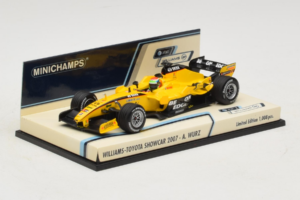 Williams FW29 Toyota A. Wurz Williams F1 Team Showcar 2007 Minichamps 1:43 400070087 Metall — bild 2 av 5