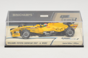 Williams FW29 Toyota A. Wurz Williams F1 Team Showcar 2007 Minichamps 1:43 400070087 Metall — bild 4 av 5