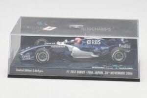 Williams FW28 Toyota K. Nakajima F1 Test Debut 2006 Minichamps 1:43 400060135 Metall — bild 6 av 6