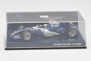 Williams FW28 Toyota #7 M. Webber F1 2006 Minichamps 1:43 400060009 Metall — bild 5 av 5