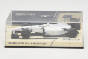 Williams FW30 Toyota #7 N. Rosberg Prototype F1 2008 Minichamps 1:43 400080007 Metall — bild 4 av 5