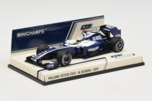 Williams FW31 Toyota #16 N. Rosberg F1 2009 Minichamps 1:43 400090016 Metall — bild 2 av 5