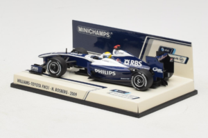 Williams FW31 Toyota #16 N. Rosberg F1 2009 Minichamps 1:43 400090016 Metall — bild 3 av 5