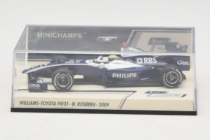 Williams FW31 Toyota #16 N. Rosberg F1 2009 Minichamps 1:43 400090016 Metall — bild 4 av 5