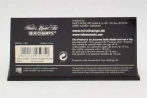 Dallara F301 Mugen Honda T. Sato Macau GP Winner 2001 Minichamps 1:43 518014306 Metall — bild 4 av 5