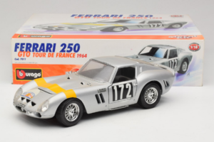 Ferrari 250 GTO #172 Tour de France 1964 Bburago 1:18 7011 Metall — bild 8 av 8