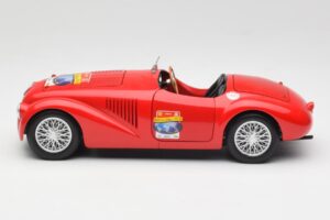 Ferrari 166 MM Barchetta Röd Hot Wheels 1:18 B6054 Metall — bild 4 av 8