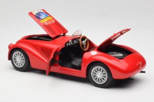 Ferrari 166 MM Barchetta Röd Hot Wheels 1:18 B6054 Metall — bild 5 av 8