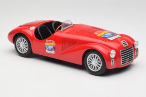 Ferrari 166 MM Barchetta Röd Hot Wheels 1:18 B6054 Metall — bild 6 av 8