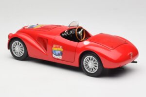 Ferrari 166 MM Barchetta Röd Hot Wheels 1:18 B6054 Metall — bild 7 av 8