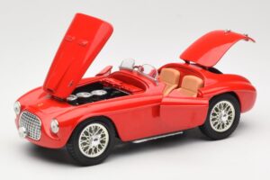 Ferrari 166 MM Barchetta Röd Hot Wheels 1:18 B6054-1 Metall — bild 2 av 8
