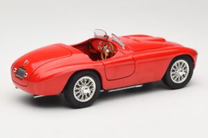 Ferrari 166 MM Barchetta Röd Hot Wheels 1:18 B6054-1 Metall — bild 3 av 8