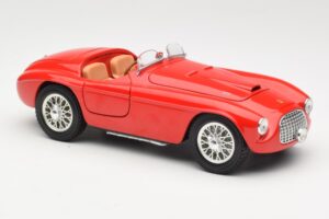 Ferrari 166 MM Barchetta Röd Hot Wheels 1:18 B6054-1 Metall — bild 6 av 8