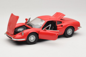 Ferrari Dino 246 GT Röd Anson 1:18 303597 Metall — bild 2 av 8
