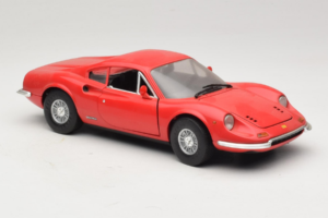 Ferrari Dino 246 GT Röd Anson 1:18 303597 Metall — bild 6 av 8