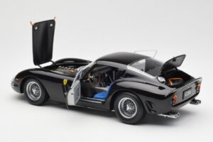 Ferrari 250 GTO Svart Kyosho 1:18 08431BK Metall — bild 5 av 8